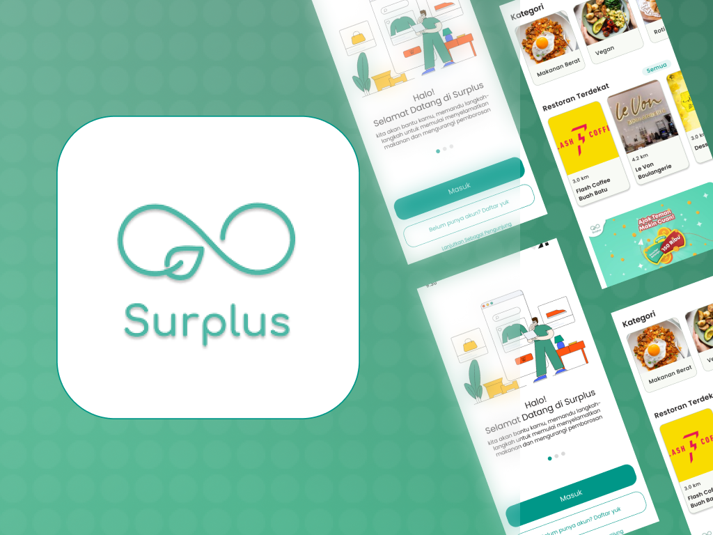 Surplus App UI/UX Redesign Case Study